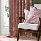 Marigold Floral Jacquard Pencil Pleat Curtains