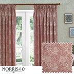 Marigold Floral Jacquard Pencil Pleat Curtains