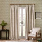 Marigold Floral Jacquard Pencil Pleat Curtains