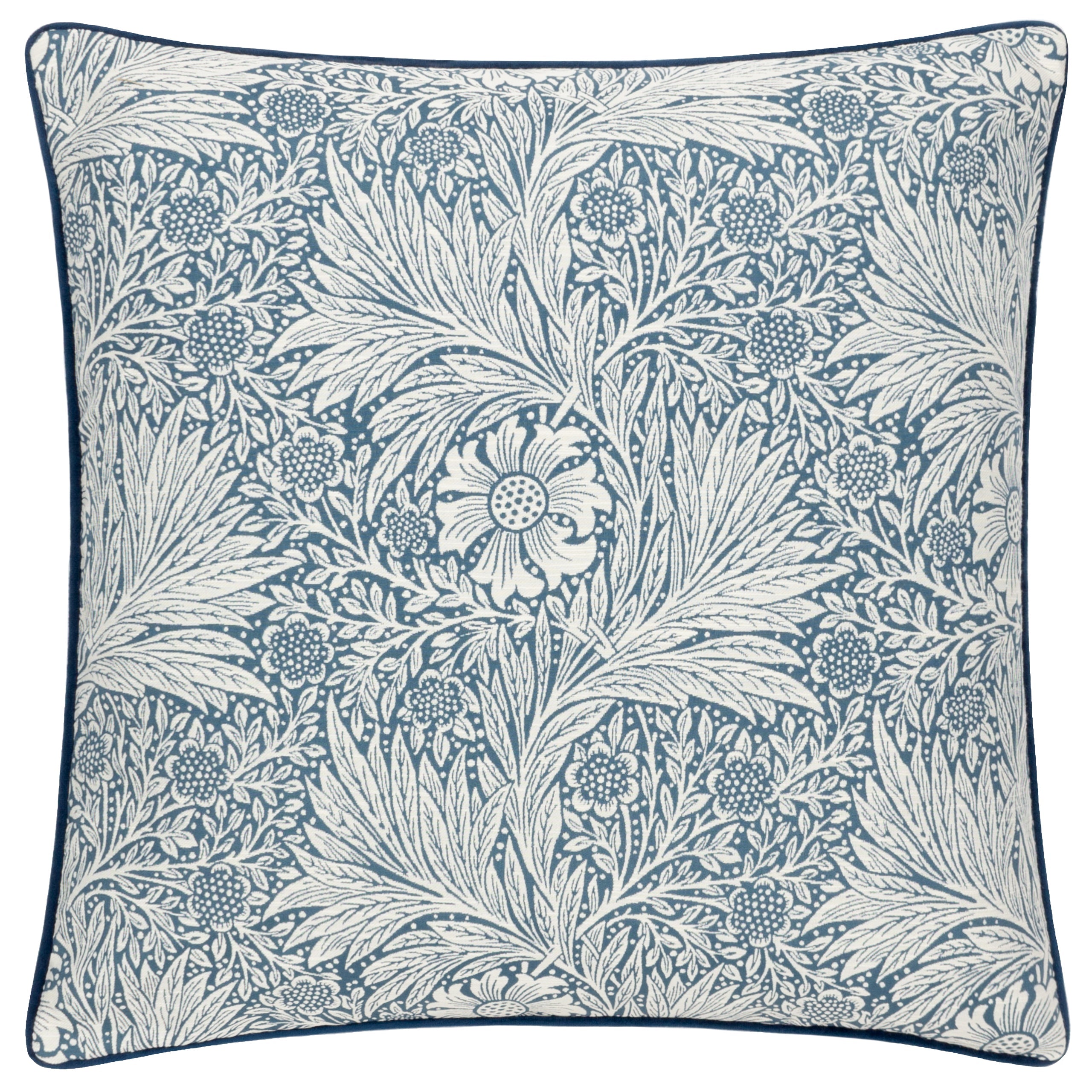 Marigold Piped Jacquard Cushion