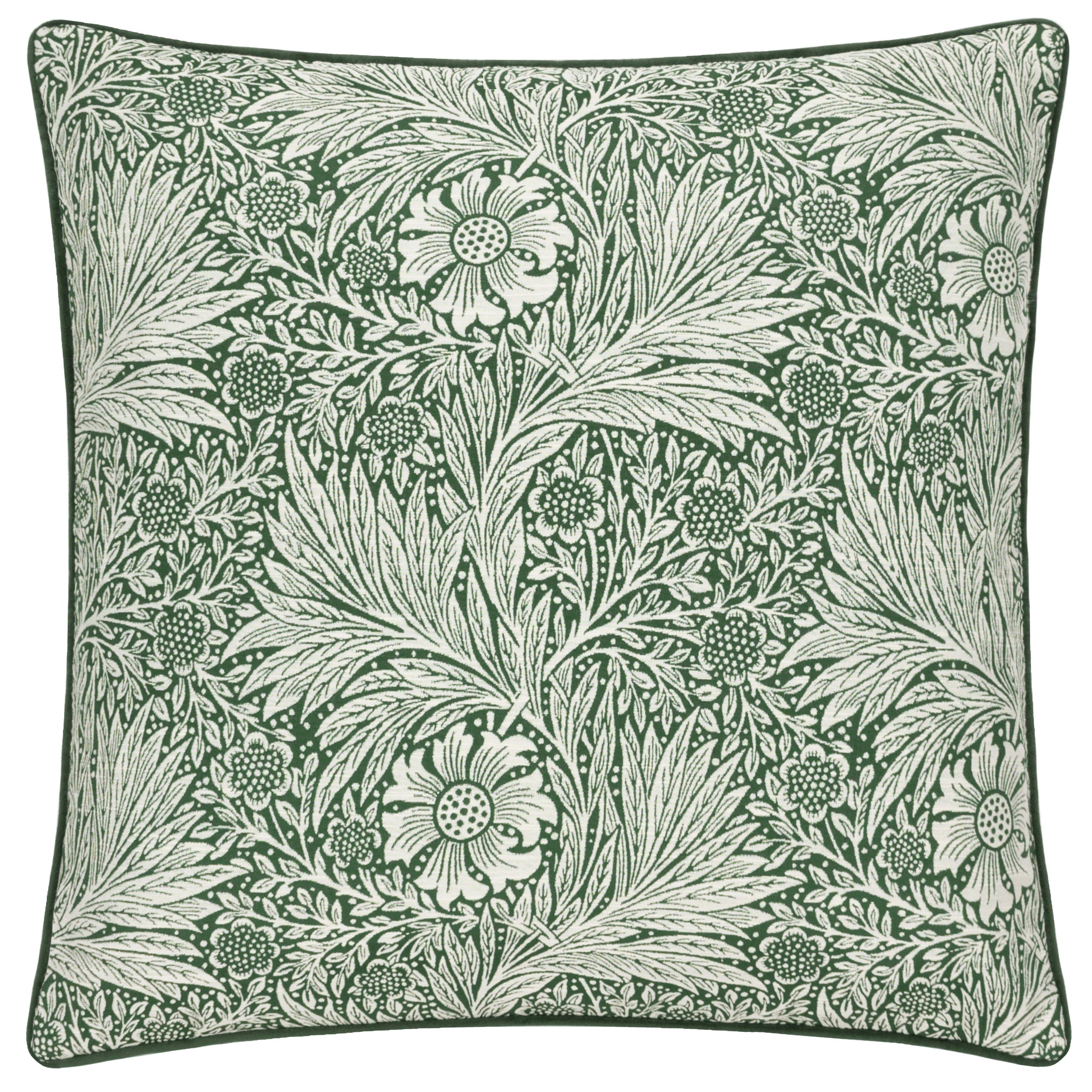 Marigold Piped Jacquard Cushion