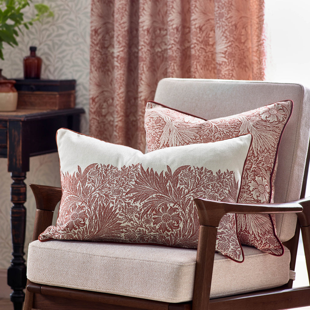 Marigold Piped Jacquard Cushion