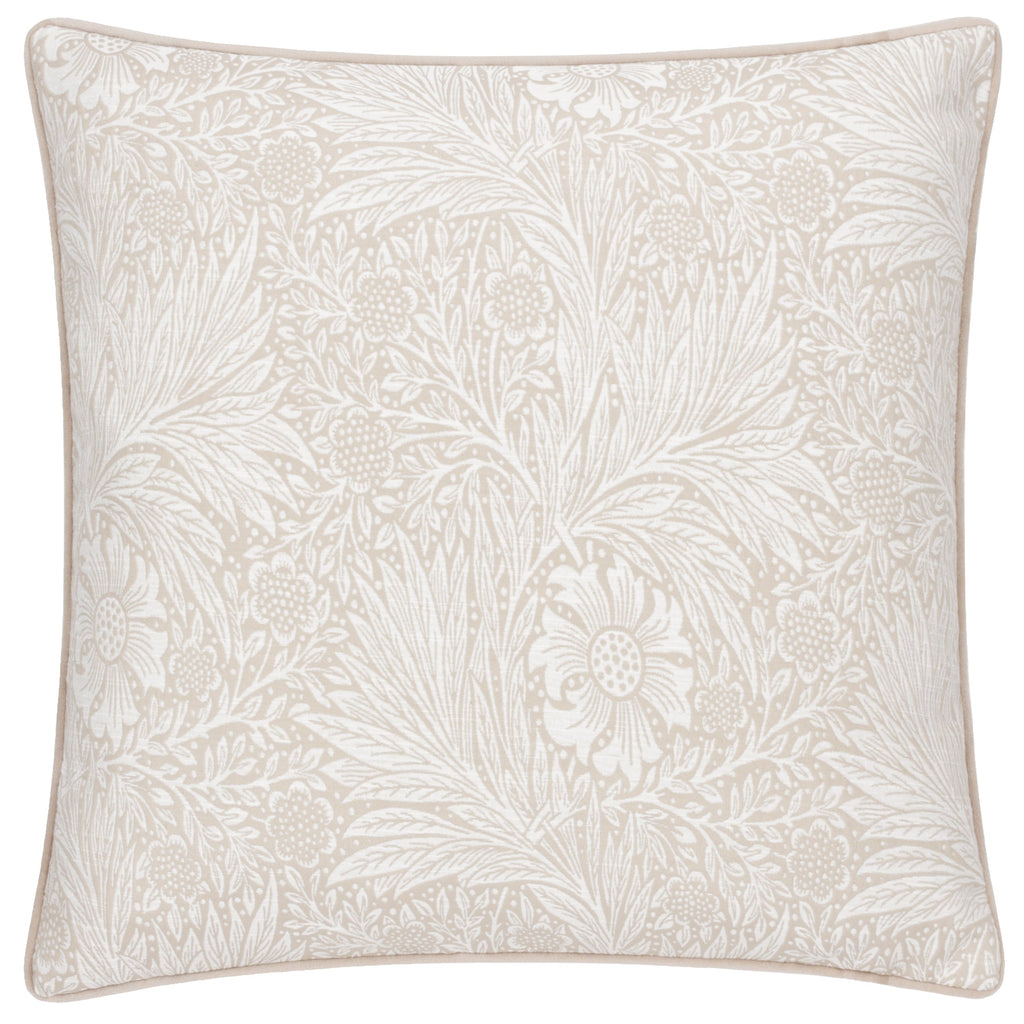 Marigold Piped Jacquard Cushion