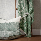 Marigold Jacquard Throw Green