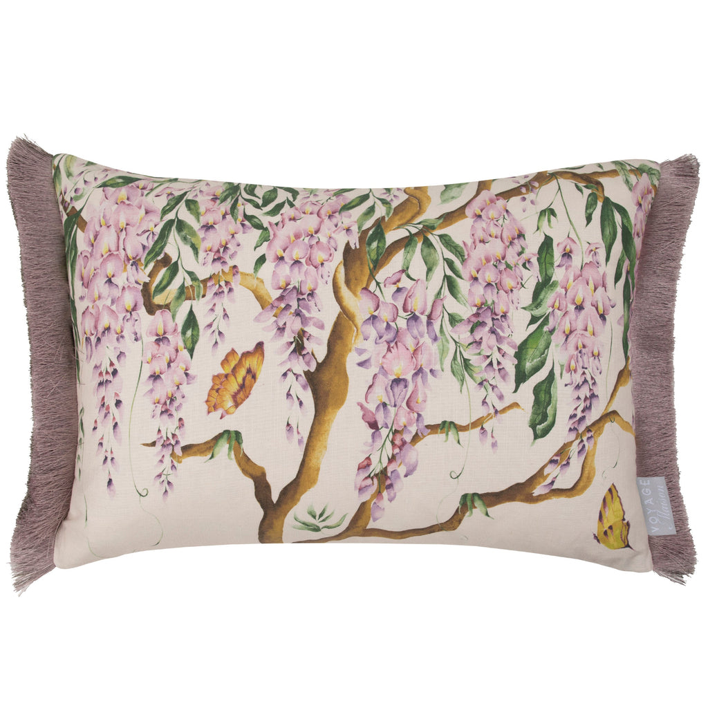 Mariposa Printed Ruched Cushion