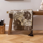 Mayflower Floral Jacquard Throw