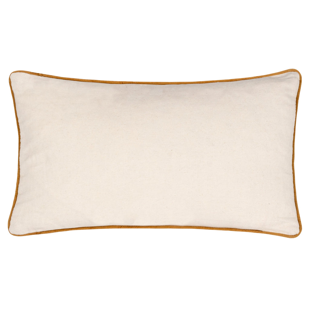 Mirrored Cheetah Embroidered Cushion