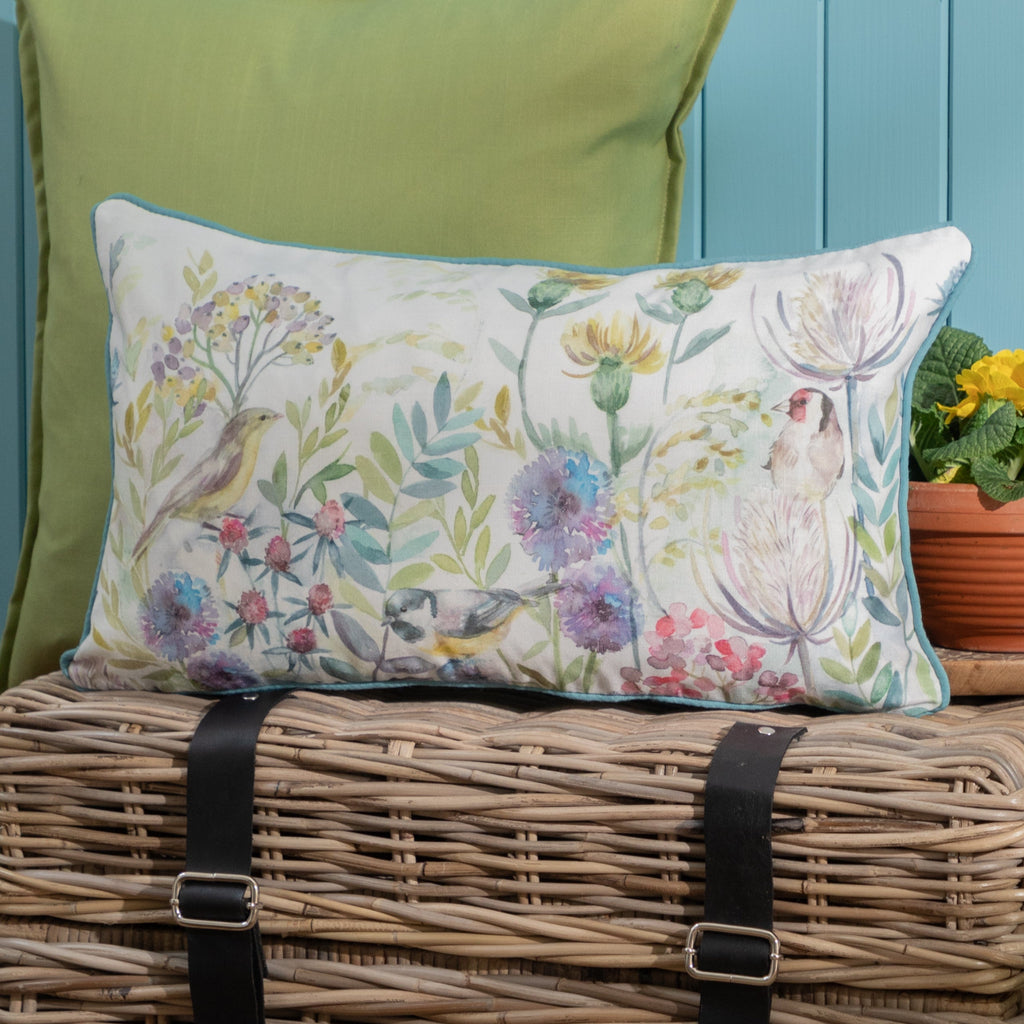Morning Chorus Outdoor Cushion