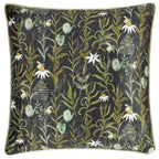 Meadow Bloom Repeat Printed Chenille Cushion