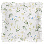 Meadow Ruffle Floral Cushion