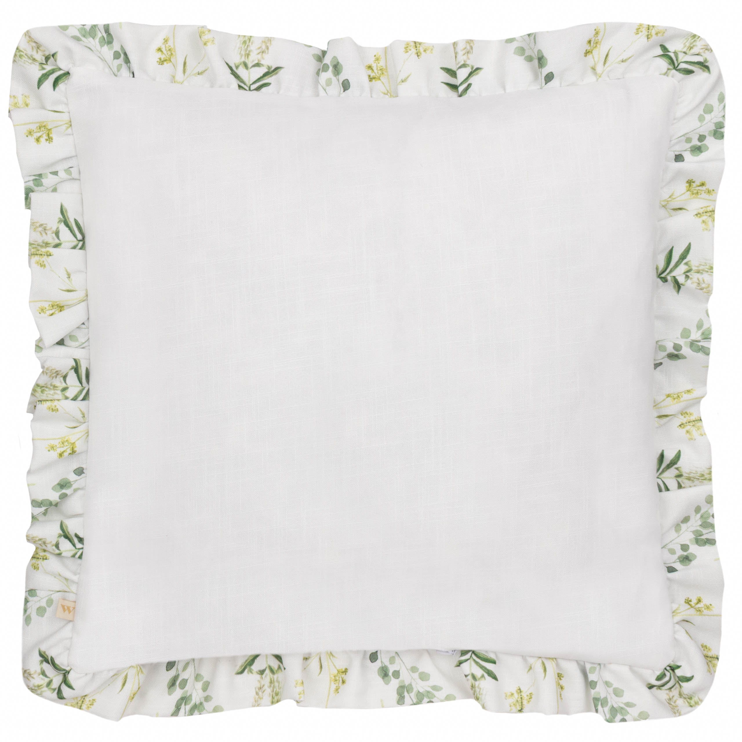 Meadow Ruffle Floral Cushion