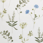 Meadow Floral 100% Cotton Lined Eyelet Curtains