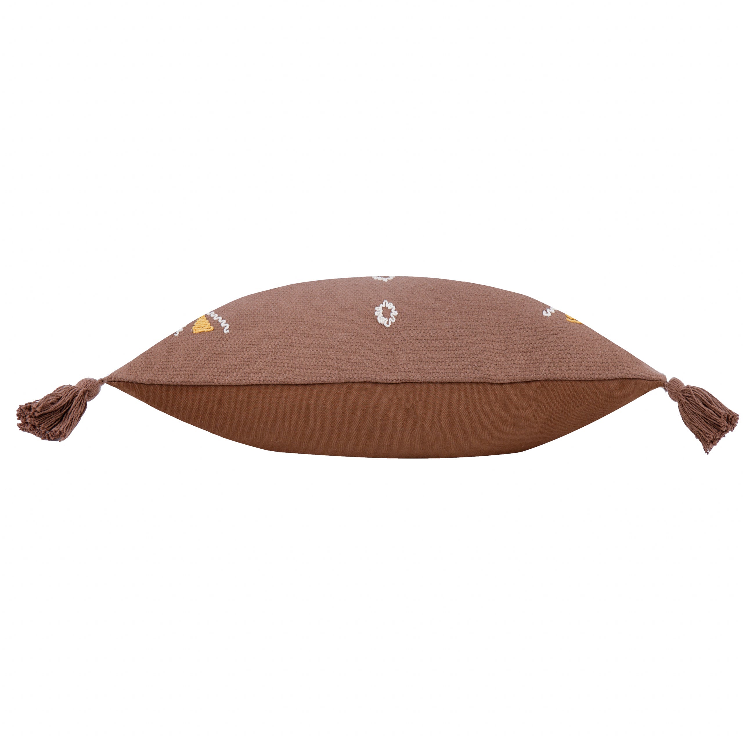 Meare Embroidered Cotton Cushion