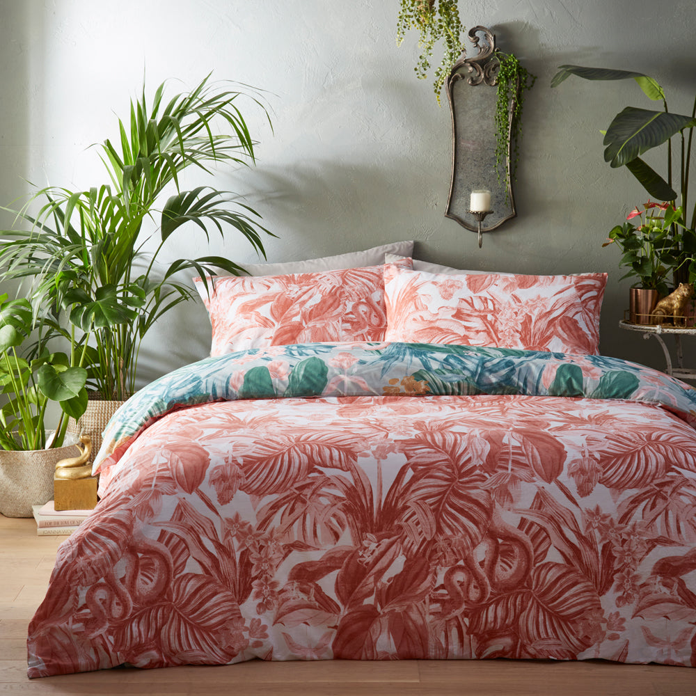 Medinilla Tropical Duvet Cover Set