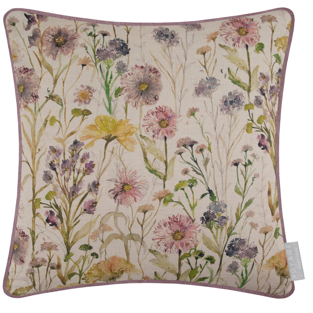 Medmerry Printed Piped Cushion