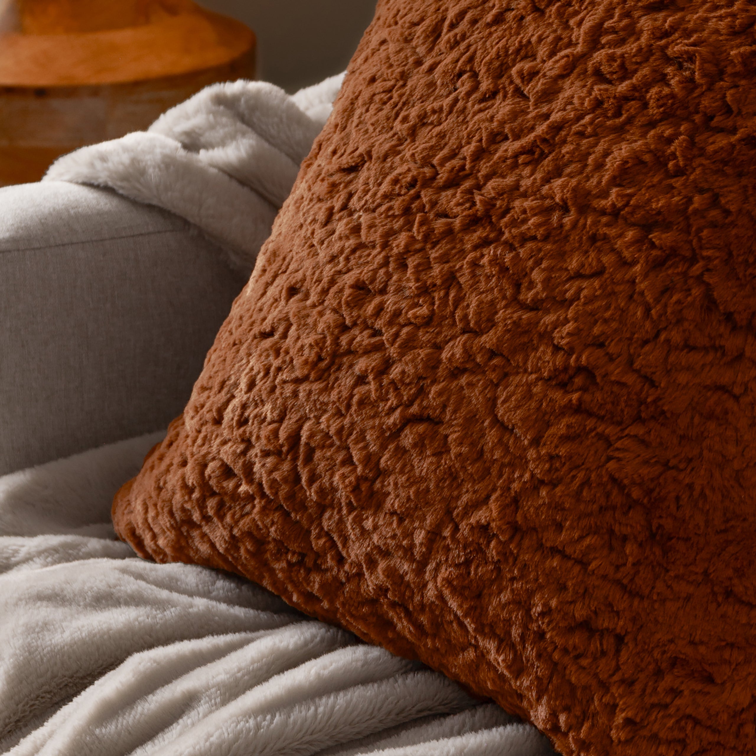 Megeve Faux Fur Cushion