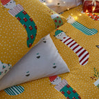 Meowy Christmas Festive Duvet Cover Set