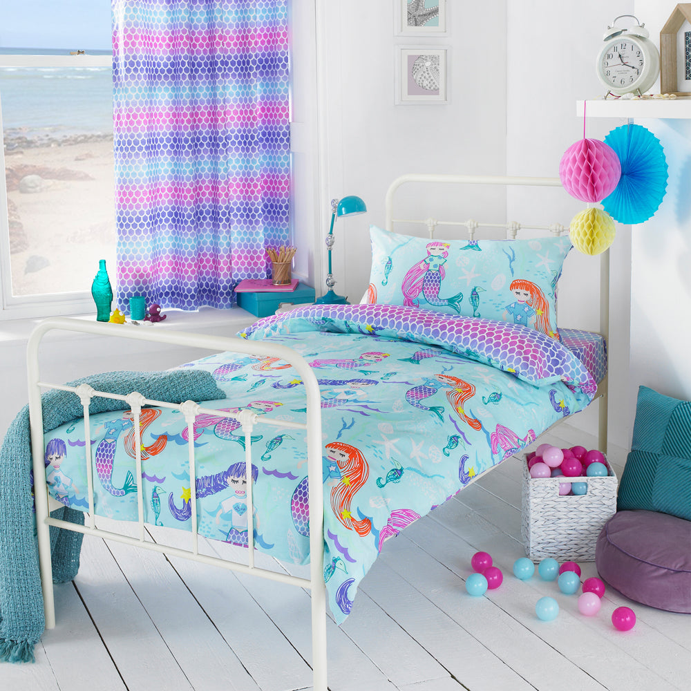 Mermaid Kids Duvet Cover Set