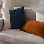 Merton Rectangular Velvet Cushion