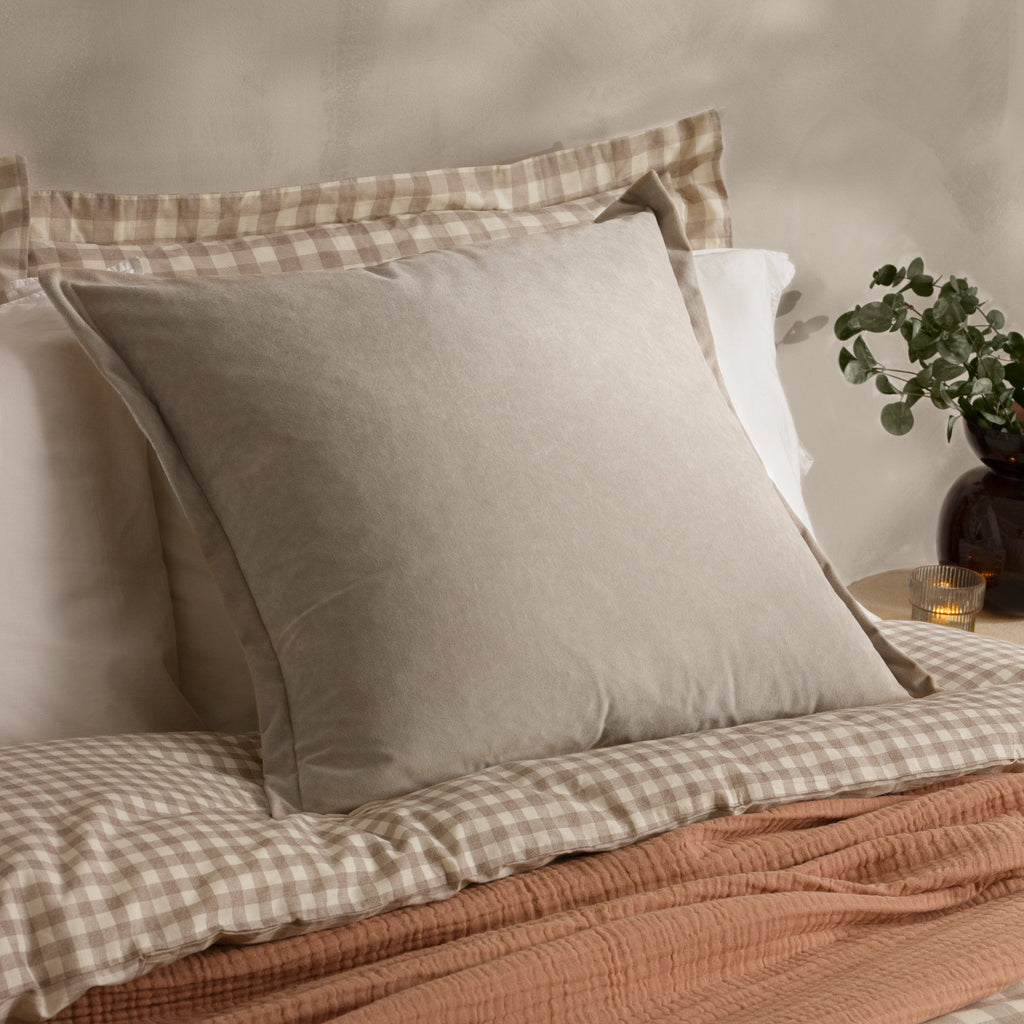 Merton Square Velvet Cushion