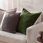 Merton Square Velvet Cushion