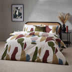 Meta Abstract Cotton Rich Duvet Cover Set