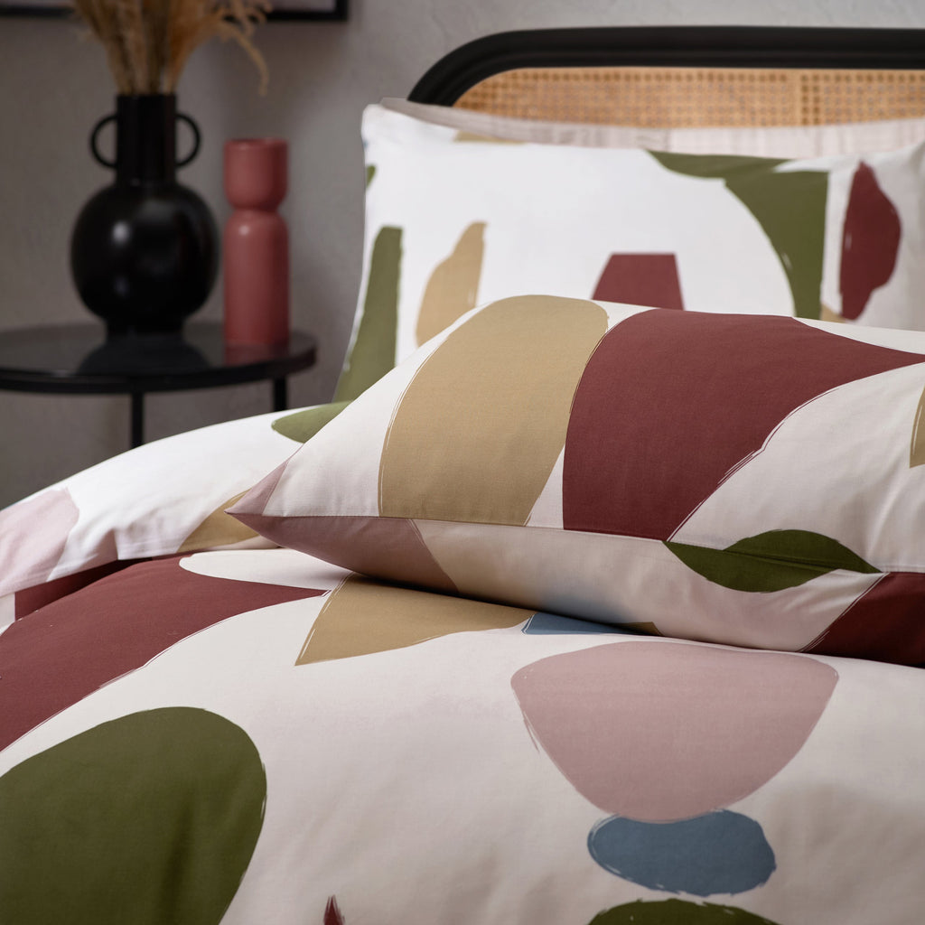 Meta Abstract Cotton Rich Duvet Cover Set