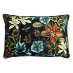 Midnight Garden Floral Rectangular Cushion