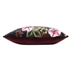 Midnight Garden Floral Square Cushion