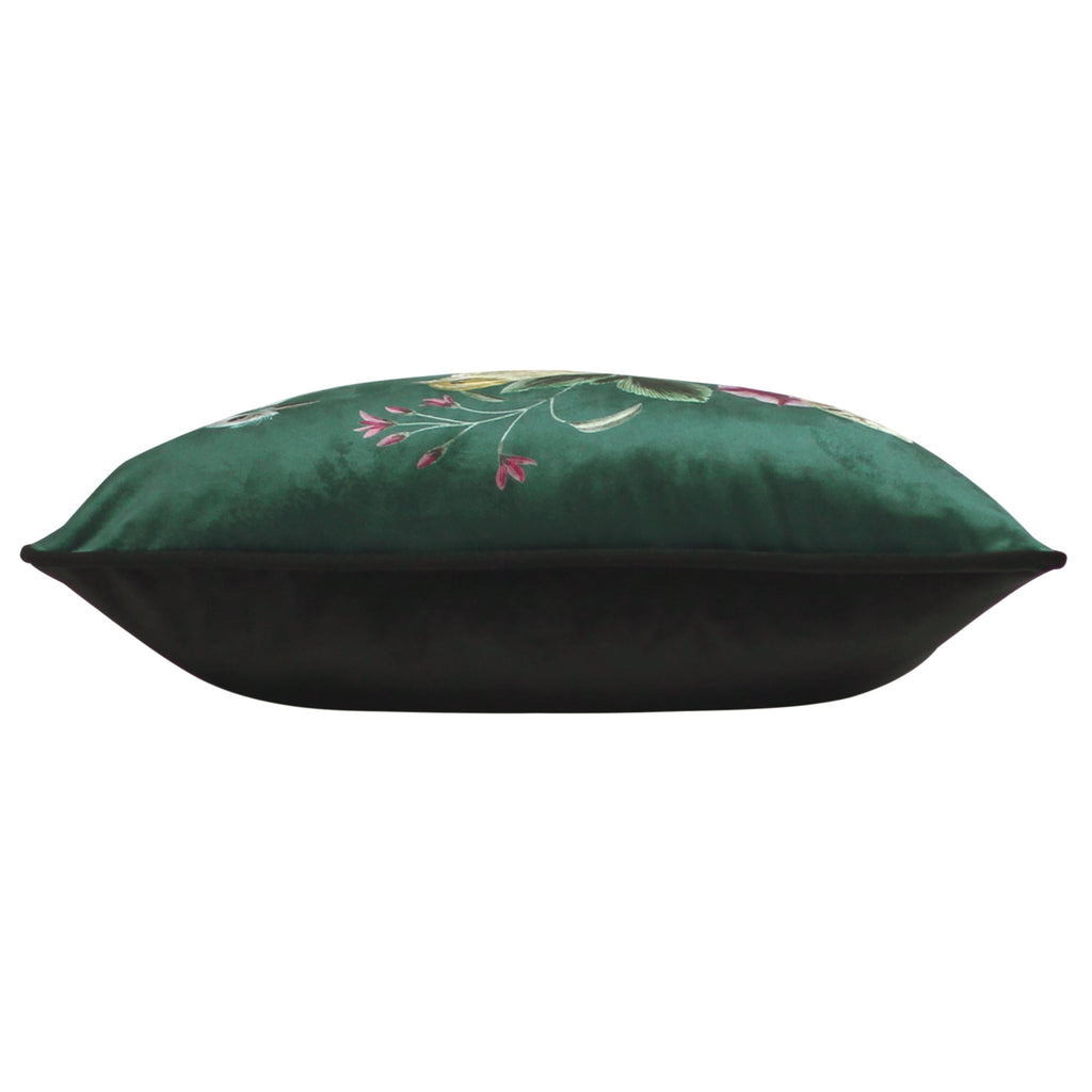 Midnight Garden Bird Cushion