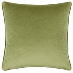 Nectar Garden Bluebird Piped Velvet Cushion