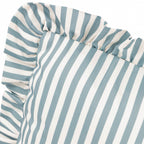 Millie Ruffle Striped Outdoor Cushion