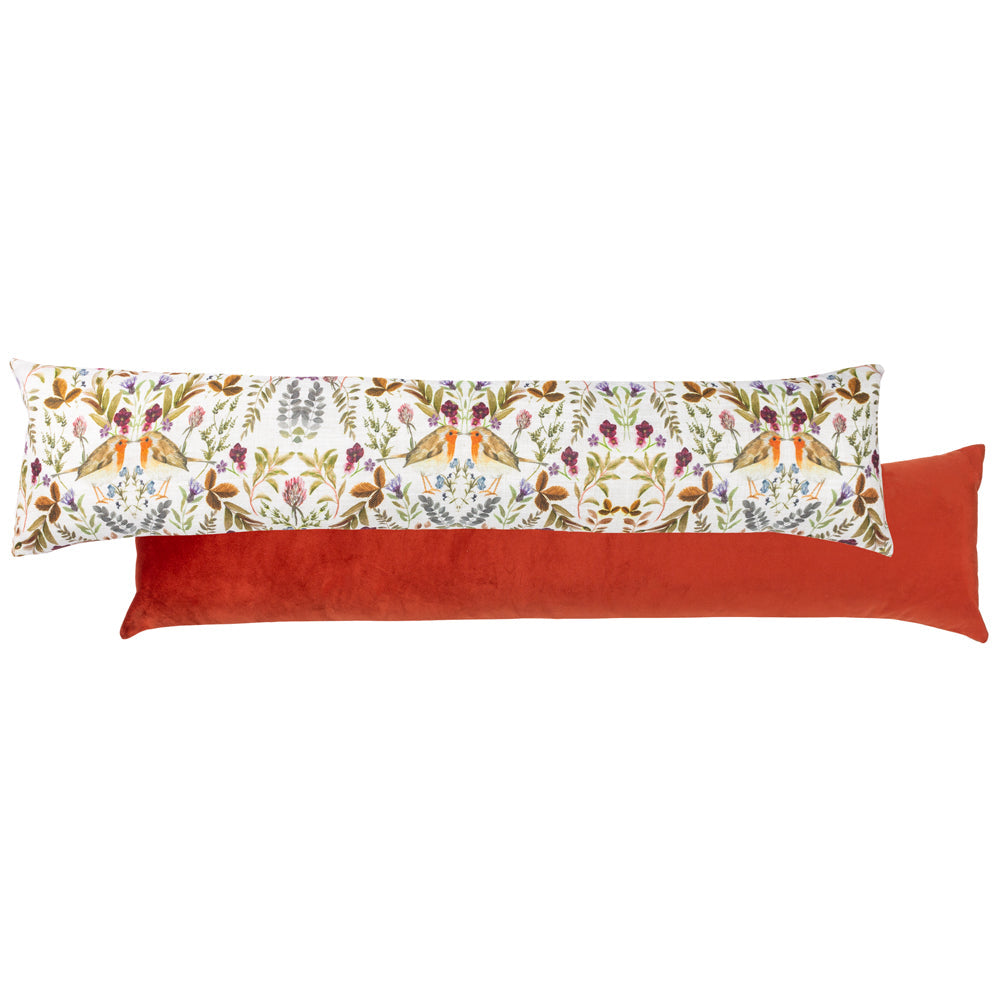 Mirrored Robin Draught Excluder