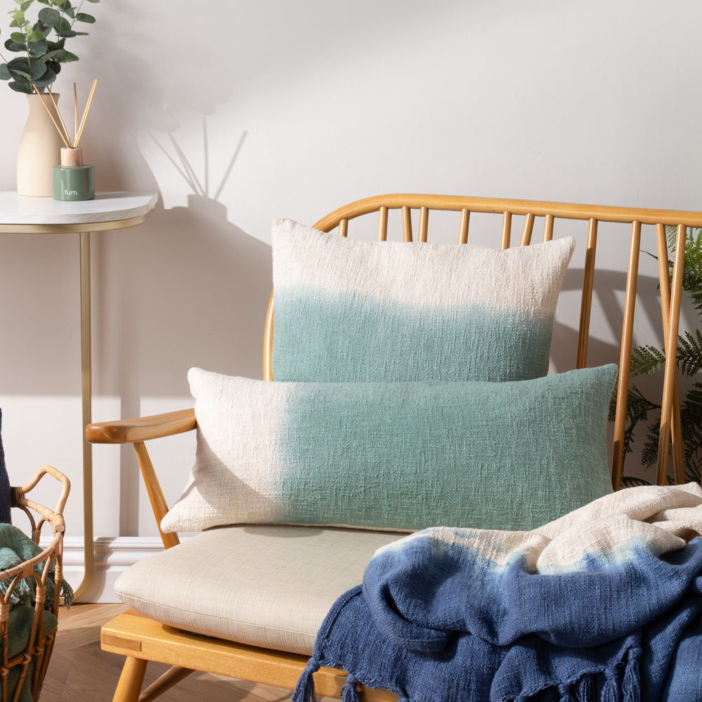 Mizu Rectangular Dip Dye Cushion