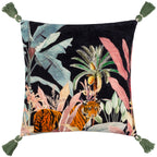 Midnight Jungle Cushion
