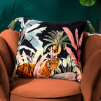 Midnight Jungle Cushion