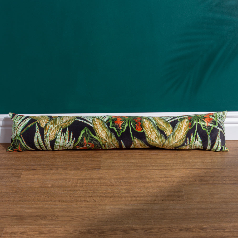 Mogori Abstract Leaves Draught Excluder