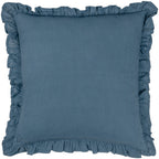 Montrose Floral Pleat Fringe Cushion