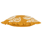 Montrose Floral Pleat Fringe Cushion