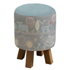 Ariundle Monty Round Footstool