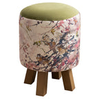 Brushwood Monty Round Footstool