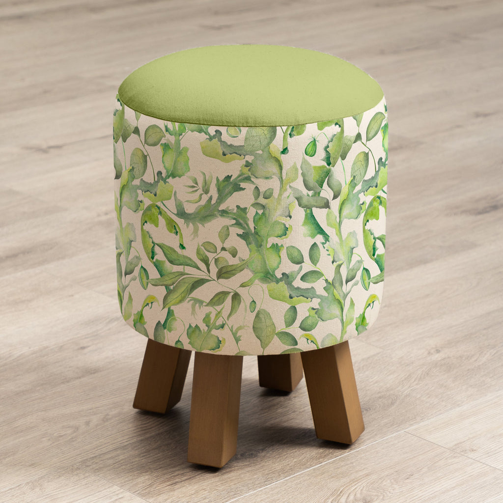 Claudia Monty Round Footstool