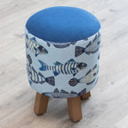 Cove Monty Round Footstool