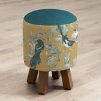 Collector Monty Round Footstool