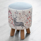 Edo Monty Round Footstool