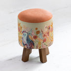 Ennerdale Forest Monty Round Footstool