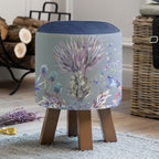Elysium Monty Round Footstool