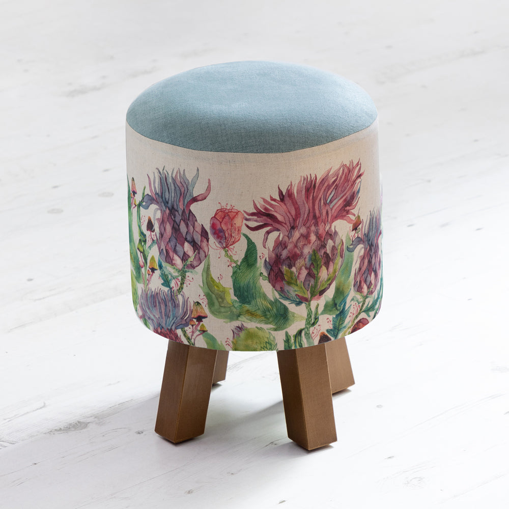 Fairytale Bristles Monty Round Footstool