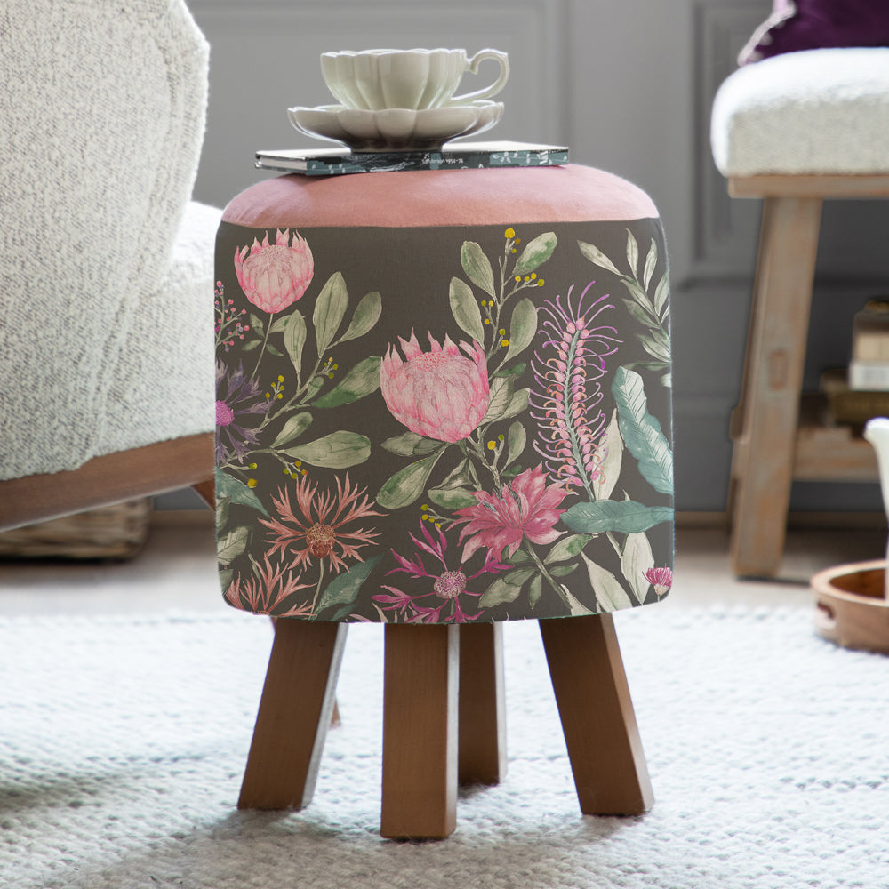 Fortazela Monty Round Footstool