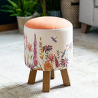Florabunda Monty Round Footstool